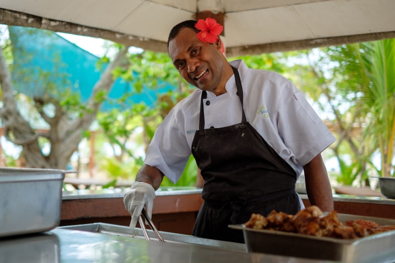 Van Denarau: Halve dag cruise op het Zuidzee-eiland & BBQ-lunch
