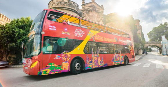Palma de Mallorca: Stadtrundfahrt mit dem Hop-On/Hop-Off-Bus