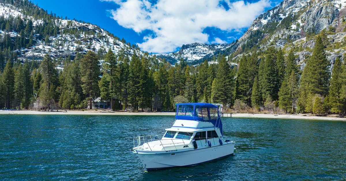South Lake Tahoe crociera in yacht privato personalizzabile GetYourGuide