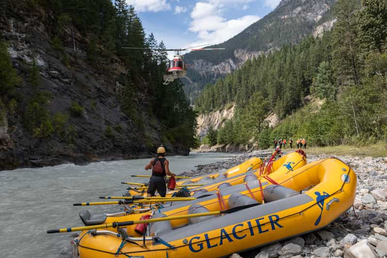 Golden Heli Rafting Full Day On Kicking Horse River Getyourguide