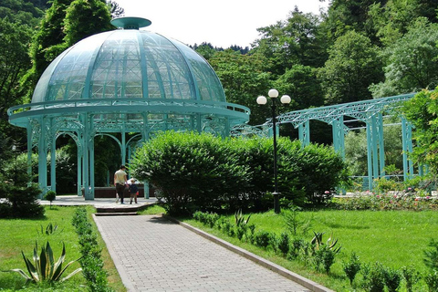 Desde Tiflis: excursión guiada de un día a Borjomi, Rabati y Vardzia