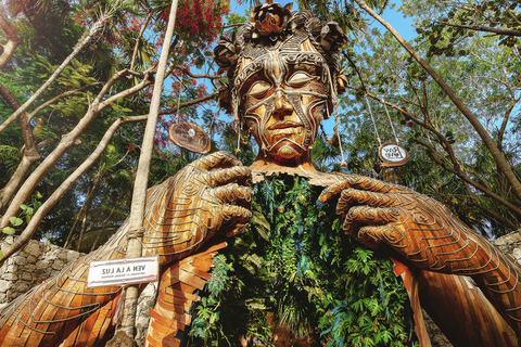 Tulum: Ruínas Maias, Estátua da Luz e 4 CenotesTulum: Excursão Ruínas Maias, Estátua Ven a la Luz e Cenotes