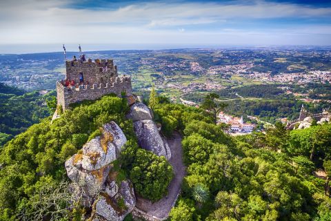 Sintra: bilet elektroniczny do mauretańskiego zamku z wycieczką audio