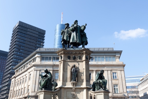 Frankfurt: Private Walking Tour with Relaxing Cruise 4-Hour Tour