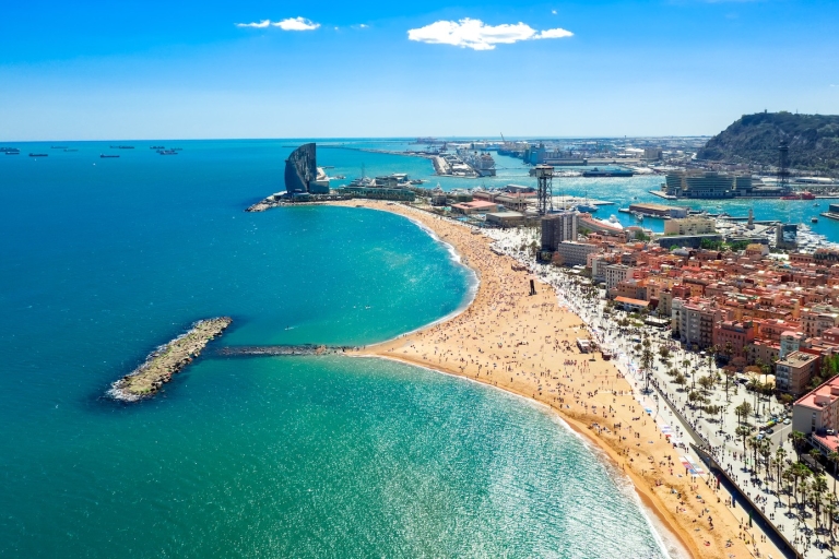 Barcelone : visite à pied autoguidée en bord de mer