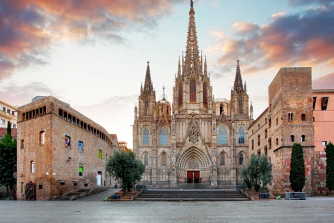 Barcelone : visite à pied autoguidée du quartier gothique