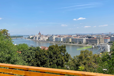 Budapest: Slottsdistriktet självguidad vandringstur