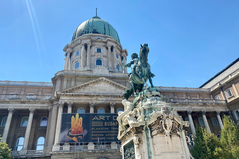 Budapest: Slottsdistriktet självguidad vandringstur