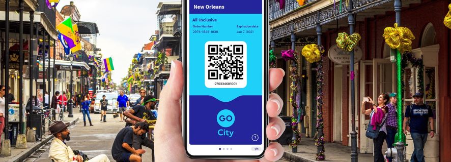 New Orleans: Go City All-Inclusive Pass met 25+ attracties