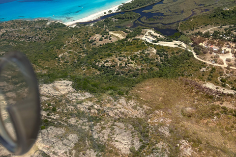 Microlight flight in Haute-Corse