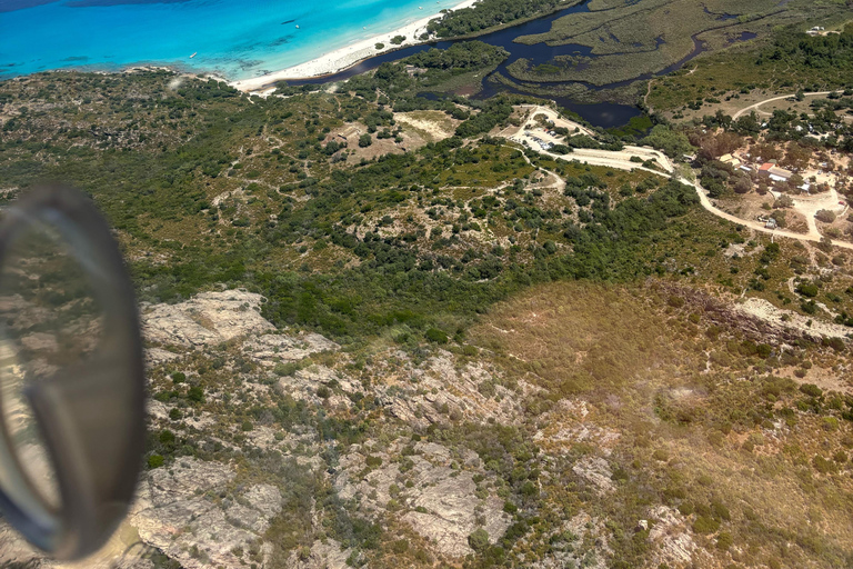 Microlight flight in Haute-Corse