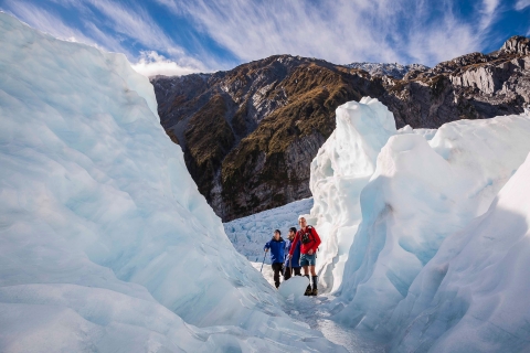 Franz Josef: excursion d'une demi-journée en hélicoptère sur le glacier et randonnée