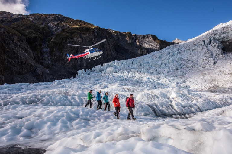 Franz Josef: excursión de medio día en helicóptero por el glaciar y senderismo