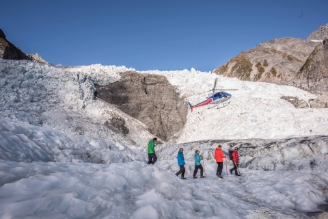 Franz Josef: Halbtägige Gletscher Helikopter- und Wandertour