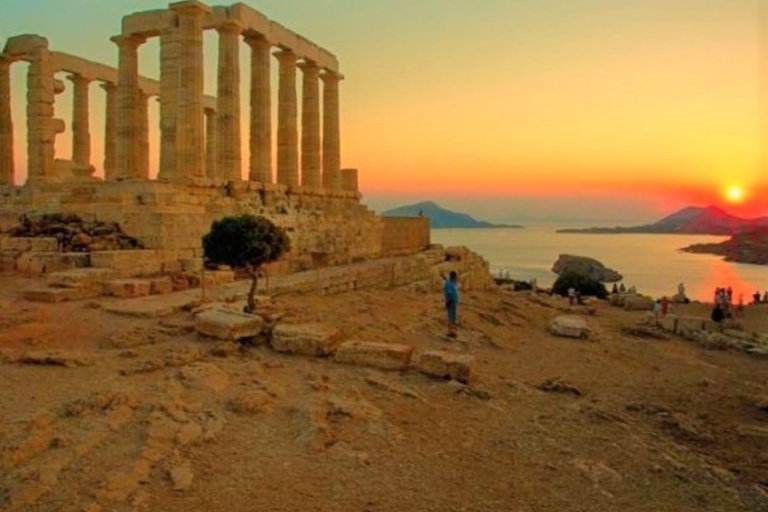 Atenas: tour privado de la Riviera ateniense en furgoneta