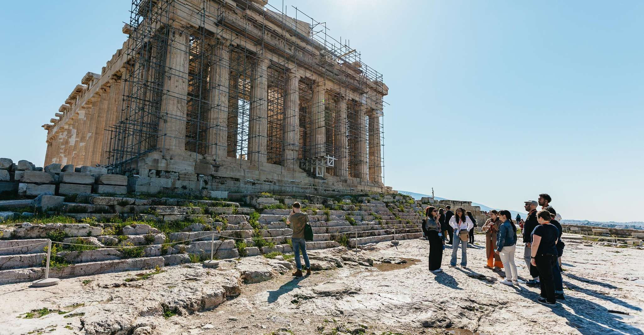 Athens: Acropolis Sunset Tour with Optional Fast-Track Entry