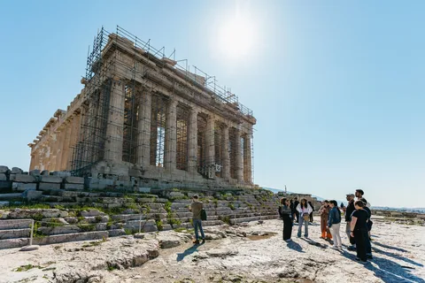 Acropolis Sunset Tour com ingresso sem fila