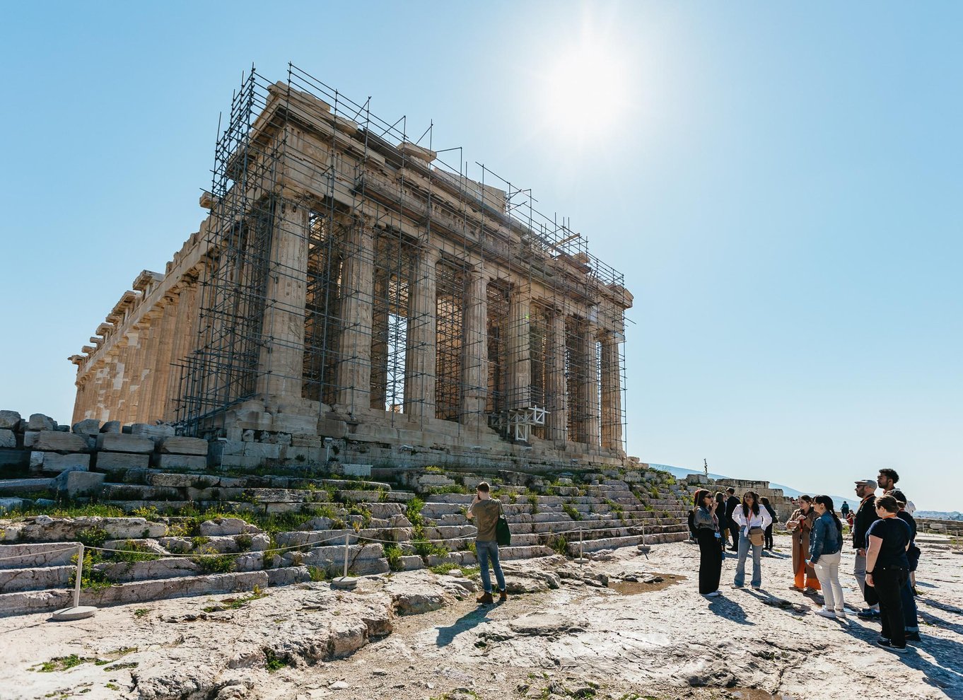 Athen: Akropolis-tur ved solnedgang med valgfri hurtig adgang
