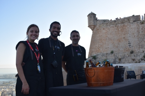 Alicante: ambachtelijke bierproeverij in het kasteel van Santa Barbara