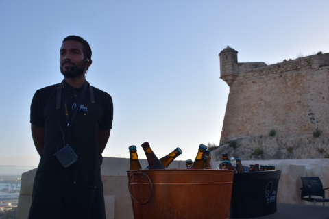 Alicante: degustación de cerveza artesanal en el castillo de Santa Bárbara
