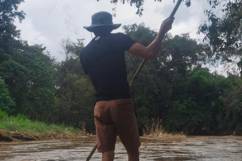 Khao Sok : Rafting en bambou et visite privée du temple de la grotte de la jungleAventure privée