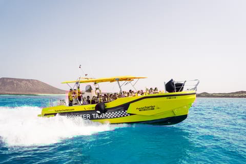 Fuerteventura : bateau-taxi a/r à l’île de Los Lobos