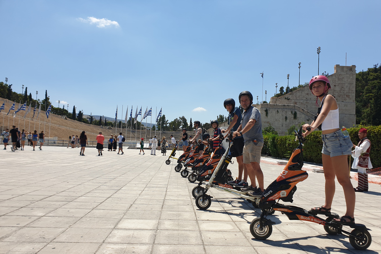 Faits saillants d'Athènes en vélo électrique Trikke