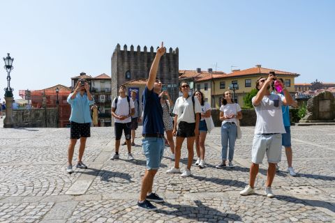 Porto: Guided Walking Tour and Sightseeing Train Tour