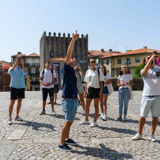 Porto: Passeio a pé guiado e passeio de trem turístico