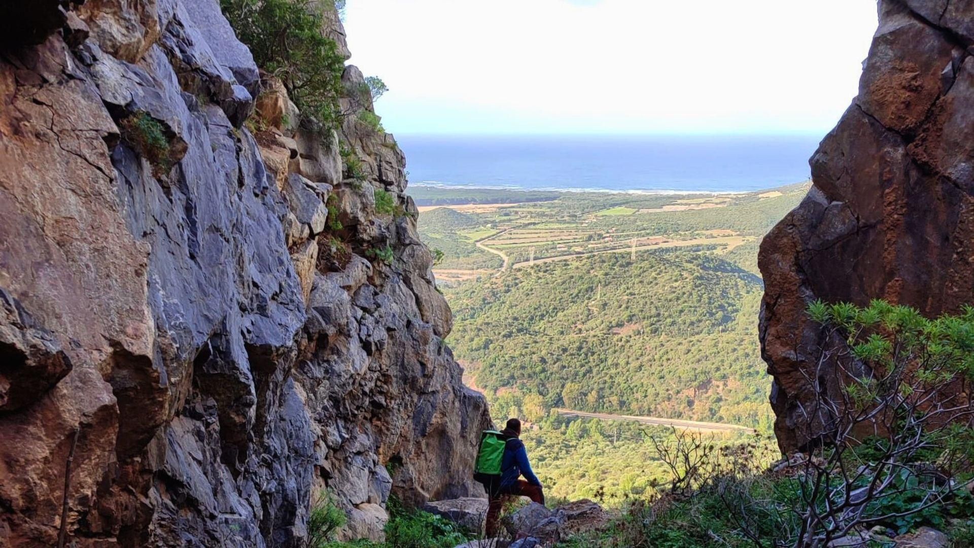 Gonnesa: Monte San Giovanni Dry Canyoning-Abenteuer