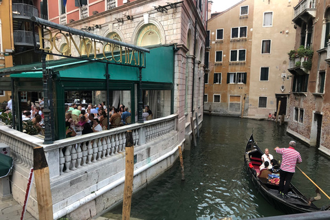 Tour gastronomico segreto di VeneziaGruppo condiviso senza upgrade delle bevande