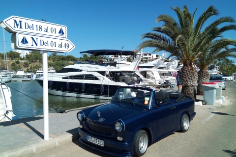 Mallorca: Privat Trabant Cabrio Tour with Wine Tasting Half day trip