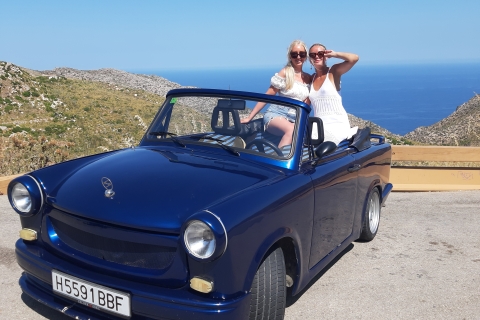 Mallorca: Privat Trabant Cabrio Tour met wijnproeverijHalve dag trip