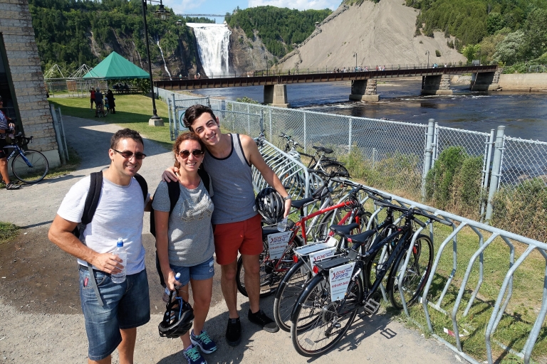 Montmorency watervallen fietstocht