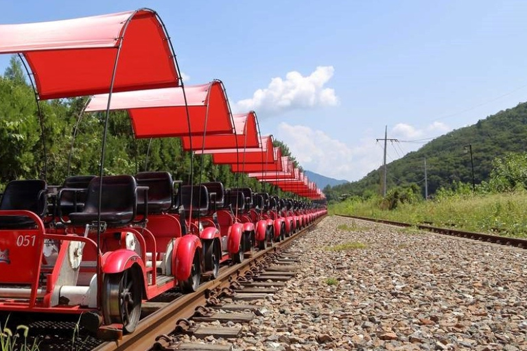 Seoul: Nami, Petite France, Italienisches Dorf, Railbike OptionVon Myeongdong aus: Gruppenreise