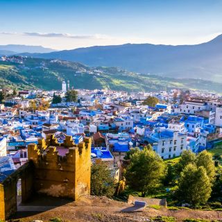 From Tangier: Chefchaouen & Akchour Waterfalls Private Tour
