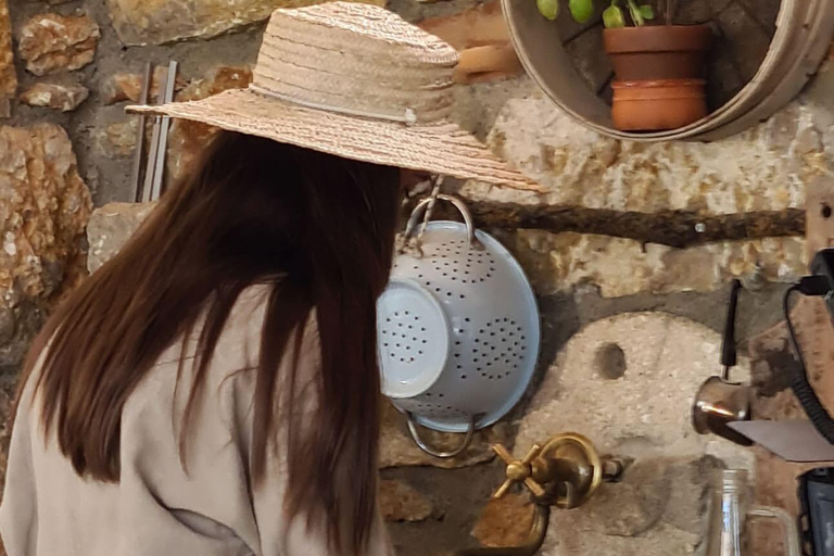 Rhodes: 1952 Farmhouse Cooking & Lunch with Unlimited Wine Rhodes: Cooking Class & Lunch at a traditional Farmhouse