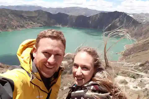 Da Quito: Tour privato del lago Quilotoa con trasferimento e pranzo