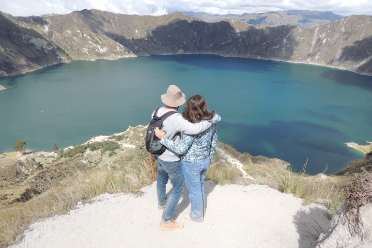 Z Quito: Prywatna wycieczka po jeziorze Quilotoa z transferem i lunchem