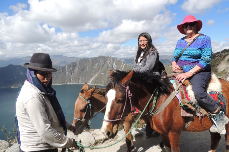 Z Quito: Prywatna wycieczka po jeziorze Quilotoa z transferem i lunchem