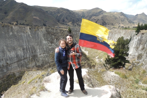 Van Quito: privétour Quilotoa-meer met transfer en lunch