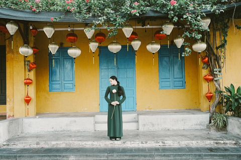 Photographie Ao Dai : Capture d&#039;une tenue traditionnelle à Hoi An