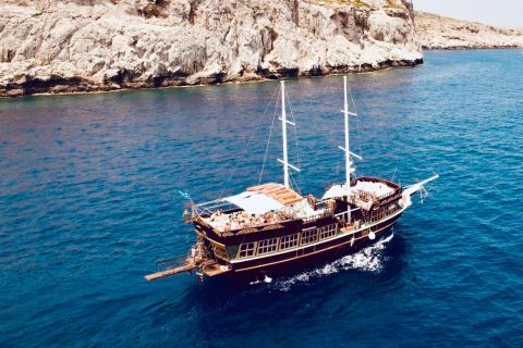 Rhodes: All Inclusive Day Cruise with Greek BBQ & Drinks