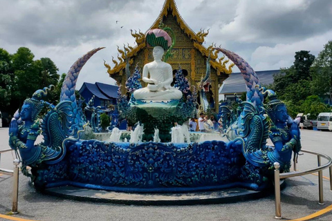 From Chiang Mai: Day Trip Chiang Rai White, Blue, Red Temple One Day Chiang Rai White, Blue, Red Temple From Chiang Mai