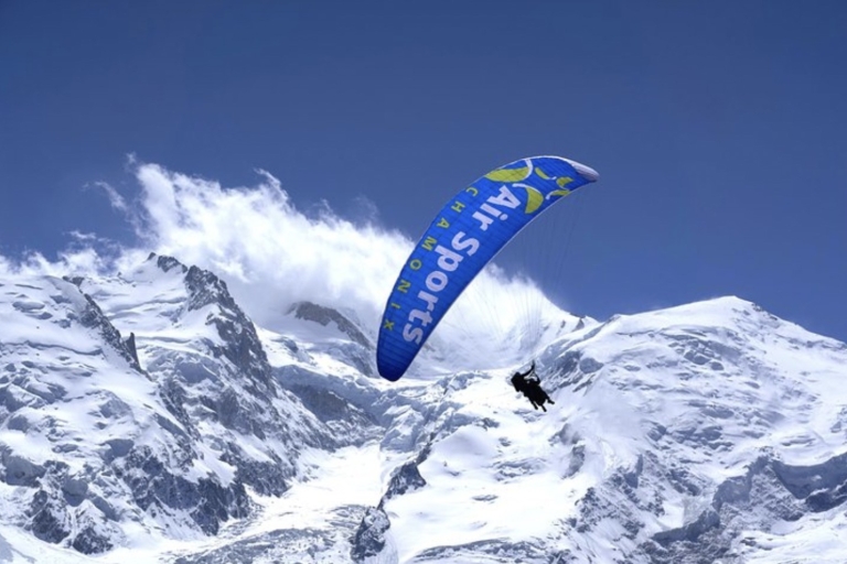 Chamonix: tandemparaglidingvluchtTandem-paraglidingvlucht vanuit Plan Praz