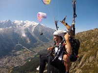 Chamonix, vol parapente Tandem - Hizvo