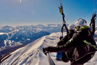 Chamonix, vol parapente Tandem - Hizvo