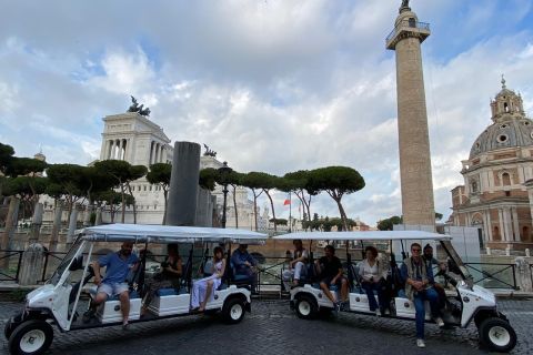 Rome: Private Customizable 3-Hour Golf Cart City Tour