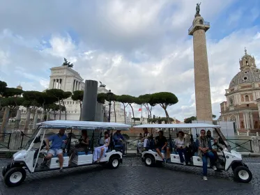 Rom: Private anpassbare Golfwagen-Stadtrundfahrt