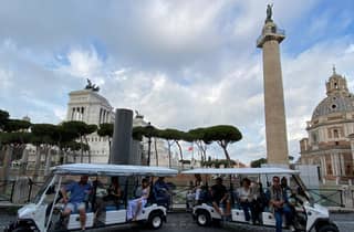 Rom: 3-stündige private Golfcart-Tour – die wichtigsten Highlights
